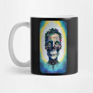 The Skull Flower Mug